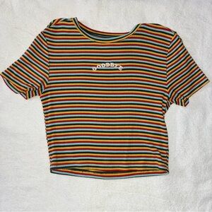 Striped Multicolor Women's Top